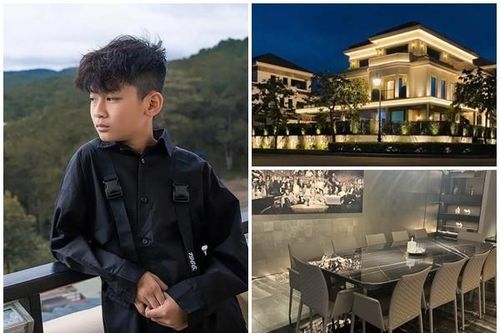 Bên trong dinh thự 200 tỷ xa hoa của con trai Lệ Quyên