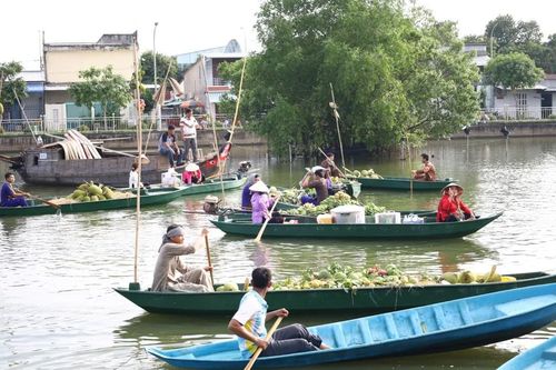 Tìm hướng tái hiện chợ nổi Ngã Bảy ở Hậu Giang để phát triển du lịch