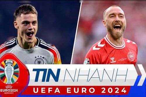 TIN NHANH EURO 2024: Cầu thủ xuất sắc nhất vòng bảng; ĐKVĐ Italy và chủ nhà Đức xuất trận