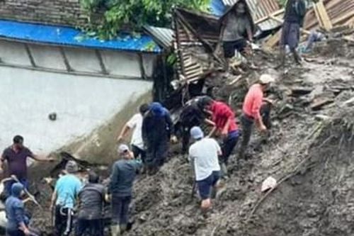 Lở đất sau mưa lớn ở Nepal, 35 người thiệt mạng