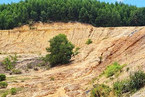 Xử lý sạt trượt tại công trình xử lý rác Hương Bình