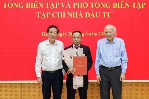 Tạp chí Nhà đầu tư có tân Tổng Biên tập