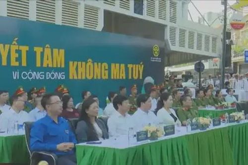 Hà Nội chung tay vì cộng đồng không ma túy