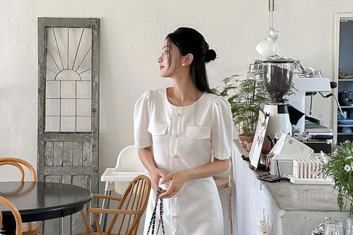 Mẫu váy liền sành điệu chuẩn mốt