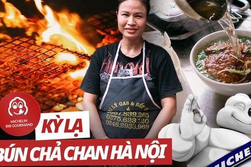 Cận cảnh hàng bún chả chan bí ẩn nhất Michelin Việt Nam 2024: Hương vị ngon hơn mong đợi, vừa lọt top đã hết sạch thức ăn