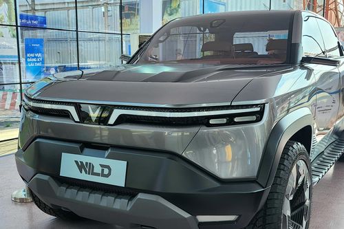 Cận cảnh VinFast Wild đang trưng bày cho khách hàng phía nam