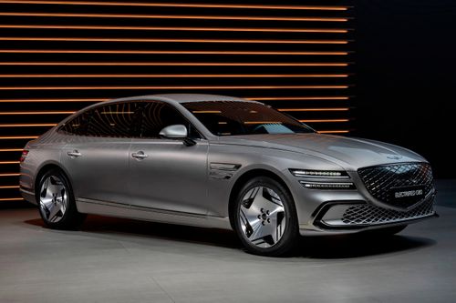 Genesis Electrified G80 bản facelift ra mắt tại Hàn Quốc