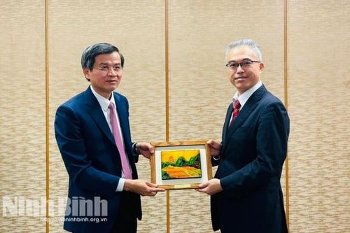 Ninh Bình mong muốn tăng cường hợp tác với nhiều địa phương của Nhật Bản