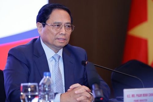 Thủ tướng Chính phủ Phạm Minh Chính gặp gỡ những người bạn Hàn Quốc tại Thủ đô Seoul