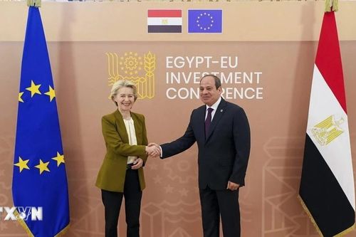 EU dự kiến ký hơn 20 thỏa thuận trị giá hơn 40 tỷ euro với các đối tác Ai Cập