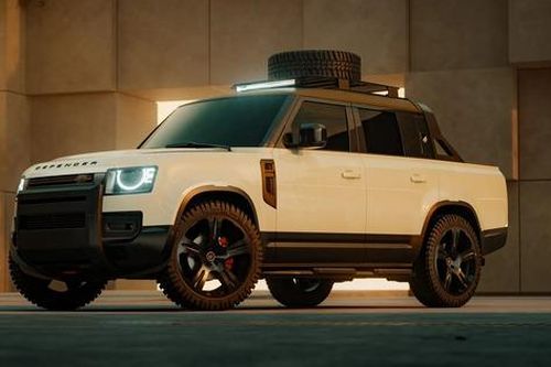 Lạ mắt với bán tải Land Rover Defender