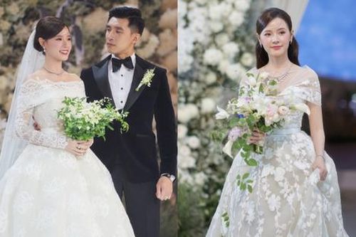 Váy cưới đắt đỏ của cô dâu 'nghìn tỷ' Midu