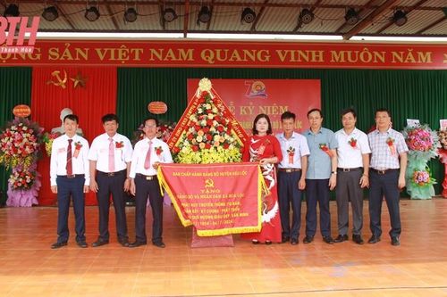 Đảng bộ xã Hòa Lộc kỷ niệm 70 năm ngày thành lập