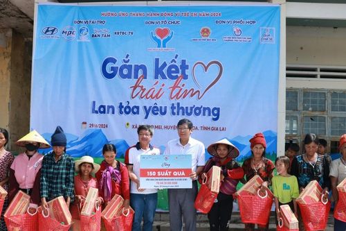 Tặng 300 suất quà cho người dân có hoàn cảnh khó khăn ở Đak Đoa