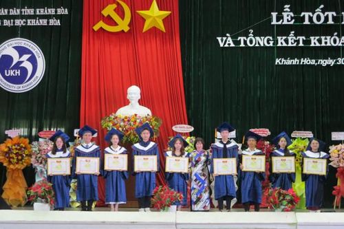 Trường Đại học Khánh Hòa trao bằng tốt nghiệp cho 367 sinh viên