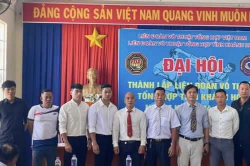 Đại hội thành lập Liên đoàn võ thuật tổng hợp tỉnh Khánh Hòa, nhiệm kỳ I (2024 - 2029)