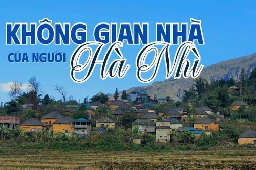 Không gian nhà của người Hà Nhì