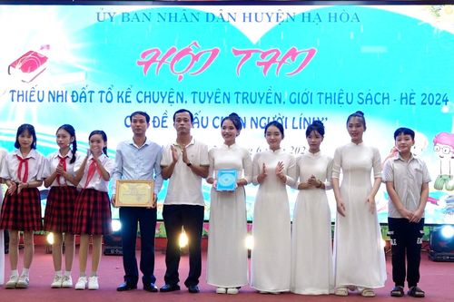 Hội thi 'Thiếu nhi Đất Tổ kể chuyện, tuyên truyền, giới thiệu sách - Hè năm 2024'