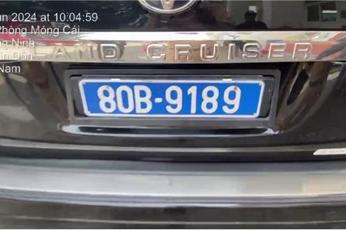 Land Cruiser 'lật biển' xe cá nhân thành xe biển số cơ quan Trung ương