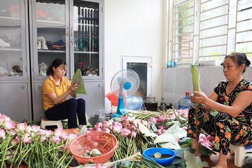 Nghề ướp 'đệ nhất trà' ở Tây Hồ