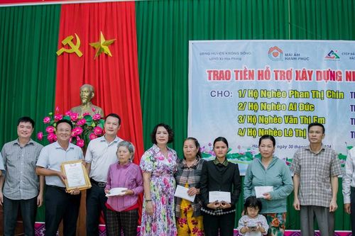 Hỗ trợ 500 triệu đồng để xây nhà tình nghĩa cho các hộ nghèo huyện Krông Bông