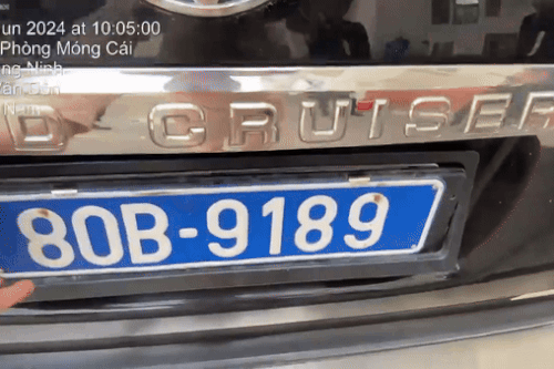 Hé lộ nhân thân chủ xe Land Cruiser sử dụng biển số giả