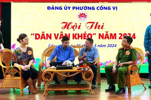 Tổ chức Hội thi 'Dân vận khéo' chào mừng 70 năm Ngày Giải phóng Thủ đô