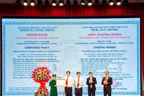 ĐH Quốc tế Hồng Bàng đạt chuẩn kiểm định chất lượng giáo dục cơ sở chu kỳ II