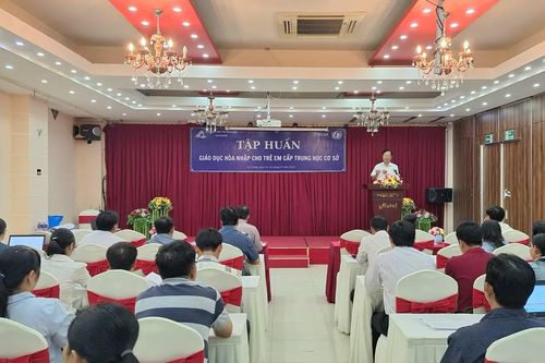 Gần 150 cán bộ, giáo viên An Giang tập huấn công tác giáo dục hòa nhập cho trẻ