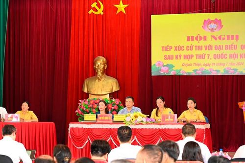 Cử tri thị xã Hoàng Mai kiến nghị sớm chi trả kinh phí đền bù giải phóng mặt bằng Quốc lộ 1A