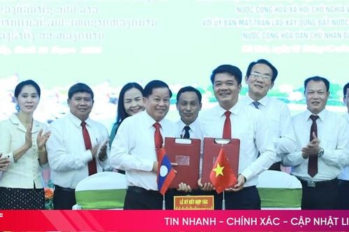 Mặt trận Tổ quốc góp phần gắn kết, củng cố quan hệ hữu nghị với nước bạn Lào