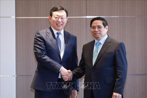 Thủ tướng Phạm Minh Chính tiếp các doanh nghiệp hàng đầu Hàn Quốc
