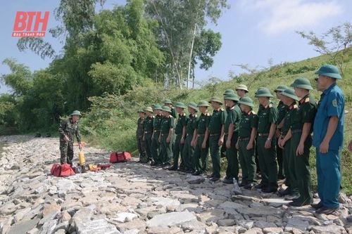Bộ CHQS tỉnh Thanh Hóa chủ động ứng phó trước mùa mưa bão