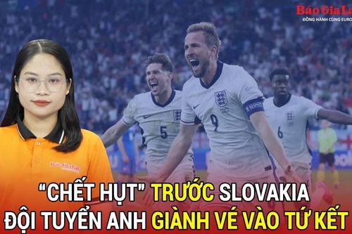'Chết hụt' trước Slovakia, đội tuyển Anh giành vé vào tứ kết