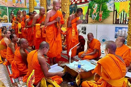 Kiên Giang: Hệ phái Nam tông Khmer có thêm 27 tân Tỳ-kheo