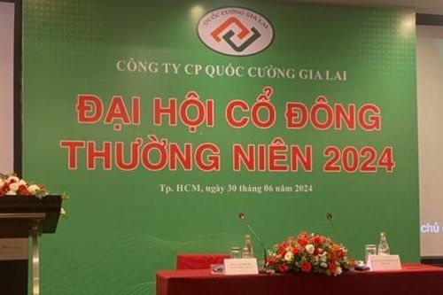 Tổng giám đốc vắng mặt, Quốc Cường Gia Lai họp cổ đông bất thành