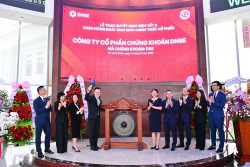 Cổ phiếu của chứng khoán DNSE niêm yết trên HOSE với mã DSE