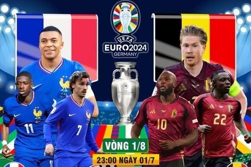 Nhận định trận đấu giữa Pháp và Bỉ: Tấm vé đi tiếp nằm trong tay Mbappe và Lukaku