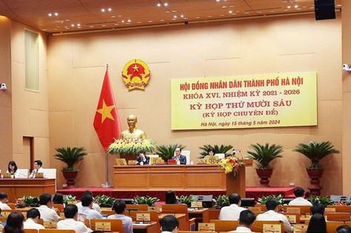 Hôm nay (1-7), khai mạc kỳ họp thứ mười bảy HĐND thành phố Hà Nội khóa XVI