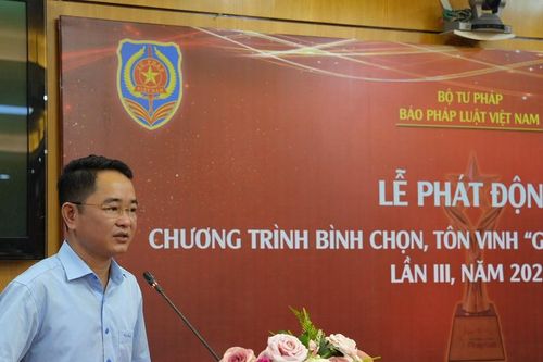 Phát động Chương trình bình chọn, tôn vinh 'Gương sáng pháp luật' lần 3