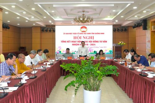 Hội đồng tư vấn - 'Cánh tay đắc lực' của Ủy ban MTTQ tỉnh Quảng Ninh