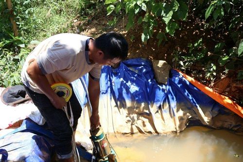 Ngăn nạn đào núi đãi vàng sa khoáng ở Quảng Ngãi