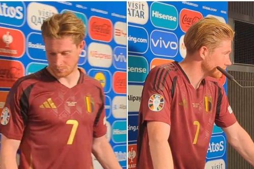 Nhà báo phản pháo sau khi bị De Bruyne mắng, gọi tiền vệ tuyển Bỉ là 'thằng nhóc hư hỏng'