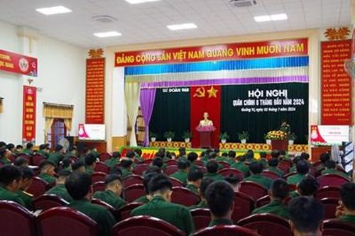 Sư đoàn 968 (Quân khu 4) tổ chức Hội nghị Quân chính 6 tháng đầu năm