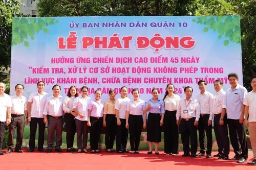 Quận 10, TPHCM: Xử lý nghiêm cơ sở thẩm mỹ 'chui', không có vùng cấm