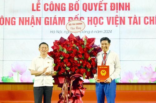 PGS.TS Nguyễn Đào Tùng làm Giám đốc Học viện Tài chính