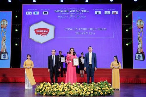 Thuyền Xưa Foods vào Top 10 Thương hiệu xuất sắc châu Á 2024