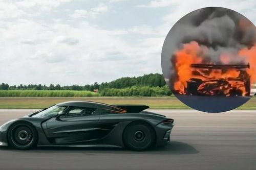 Koenigsegg Jesko từng cháy trụi trơ khung nhưng vẫn đạt 4 kỷ lục tốc độ