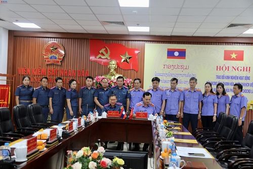 VKSND tỉnh Thanh Hóa và VKSND tỉnh Hủa Phăn (Lào) trao đổi kinh nghiệm hoạt động