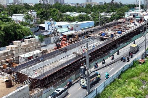 TP Hồ Chí Minh: Cầu Nam Lý trên đường Đỗ Xuân Hợp sẽ thông xe vào tháng 9
